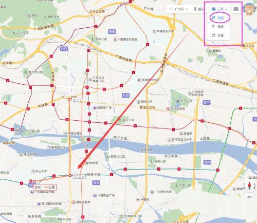 百度地图app使用入门