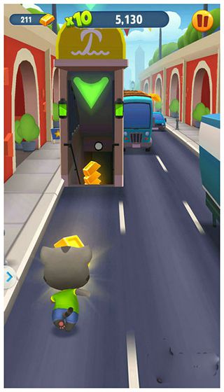 汤姆猫跑酷道具使用技巧