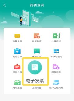 内蒙古电力app如何开发票