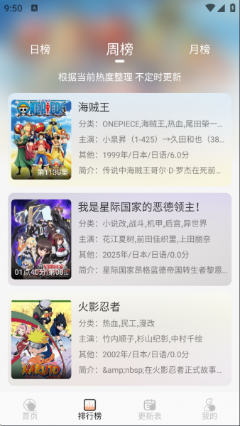 番薯动漫App基础使用