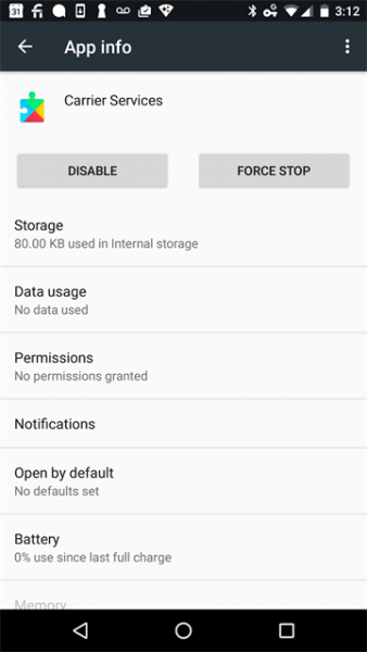 Carrier Services apk download
