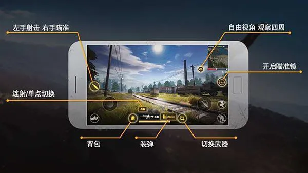 荒野行动基本操作 荒野行动基本操作