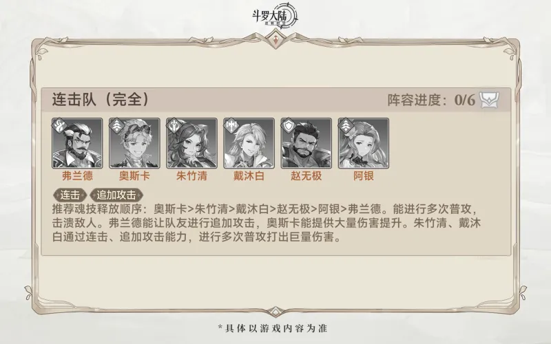 斗罗大陆逆转时空测试服阵容推荐 斗罗大陆逆转时空测试服阵容推荐