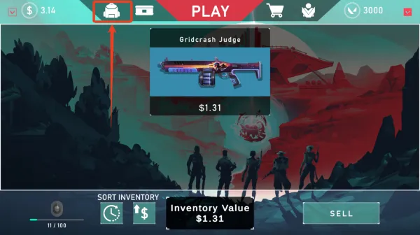 无畏契约开箱模拟器手游怎么抽取武器