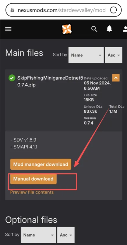 smapi启动器安卓版如何导入星露谷mod