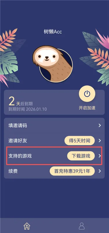 树懒Acc正版加速教程