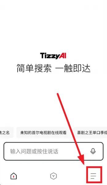 Tizzy.ai开启无痕模式方法