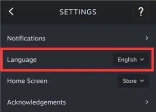 Steam App中文设置