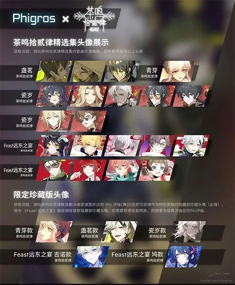 Phigros音游章节/隐藏曲解锁攻略整合