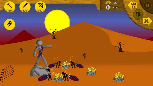 火柴人战争遗产内置修改器版游戏攻略