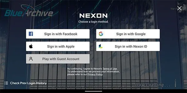 蔚蓝档案国际服登录方法