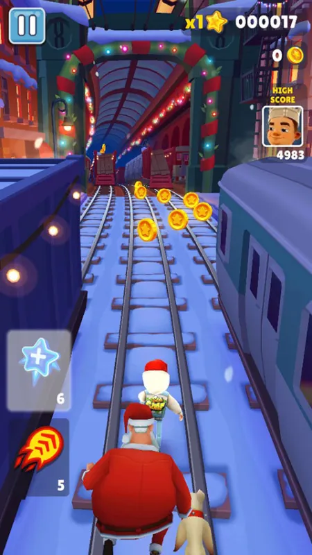 地铁跑酷双旦版下载