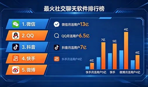 十大社交聊天软件排行榜-最火的社交聊天软件排行榜前十名