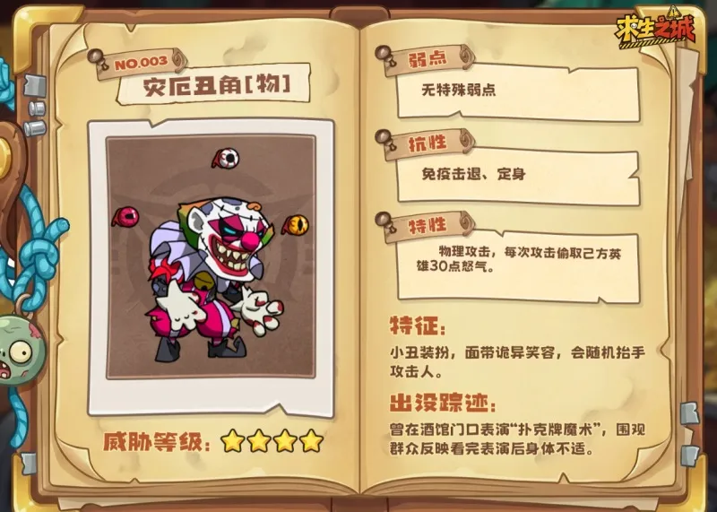 求生之城怪物图鉴