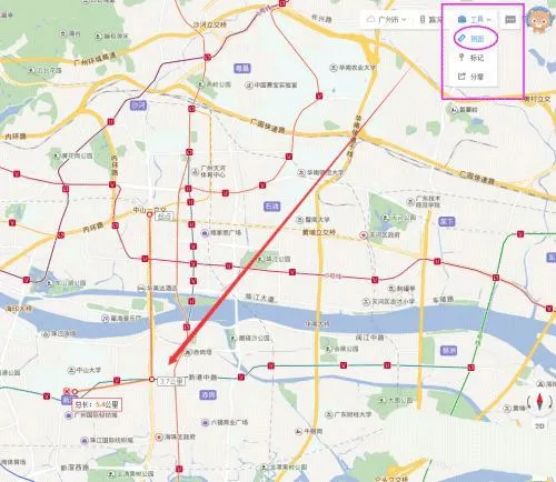 百度地图app使用入门