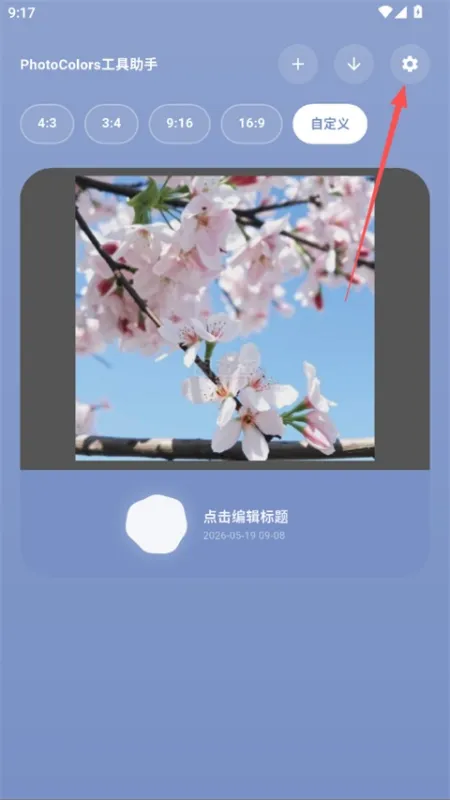 PhotoColors App 如何开启颜色代码显示