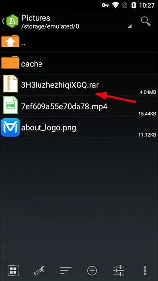 ZArchiver老版使用方法