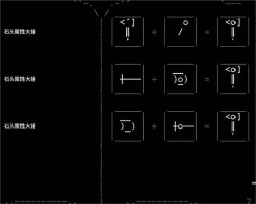 核心合成体系：ASCII时代的炼金术图谱