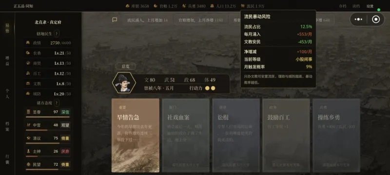 崇祯直聘明末官场沉浮模拟器