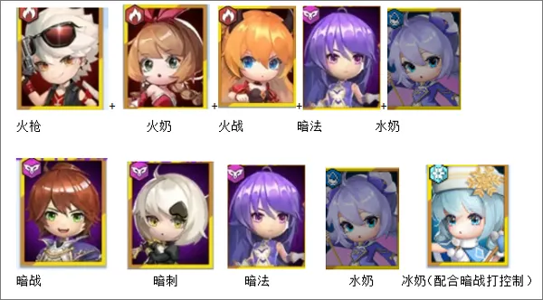 无限远征阵容推荐 无限远征阵容推荐