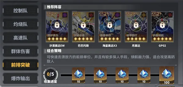 迷你军团阵容推荐