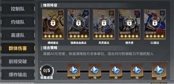 迷你军团阵容推荐