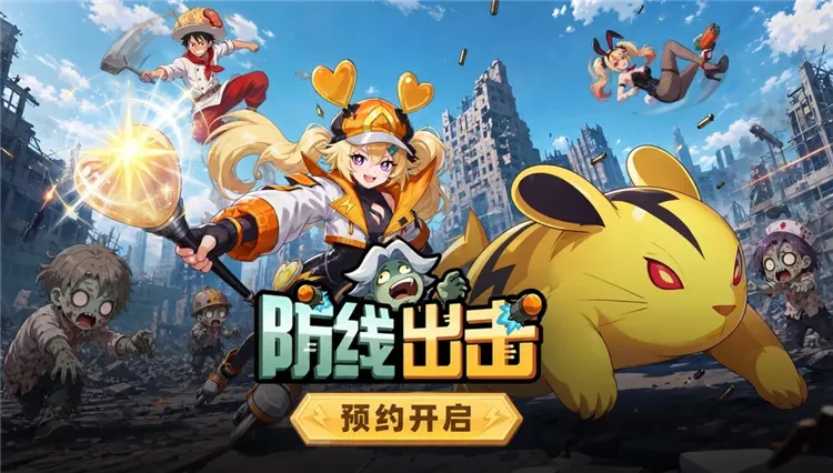 防线出击宣传图