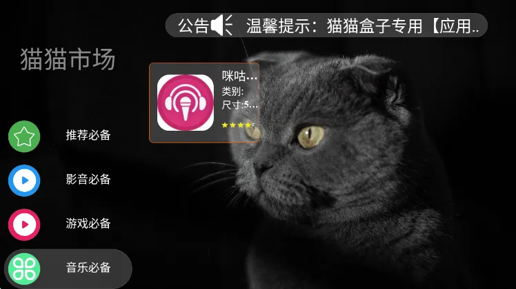 猫猫市场电视版怎么用配图1