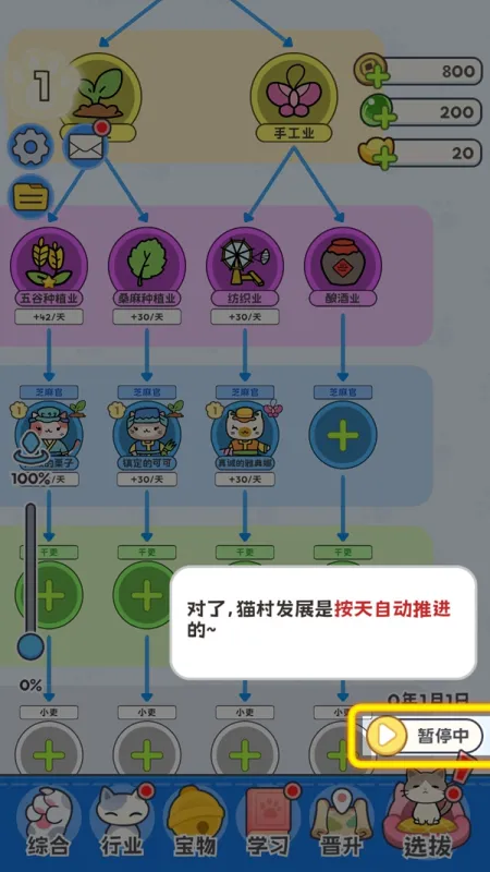 我在猫村搞事业