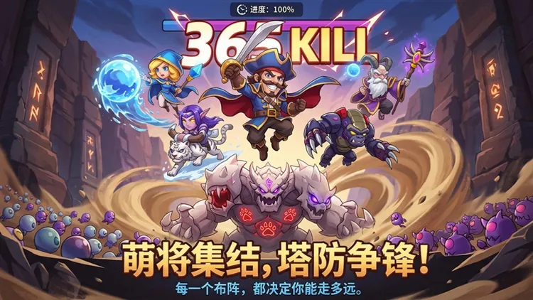 召唤萌将宣传图