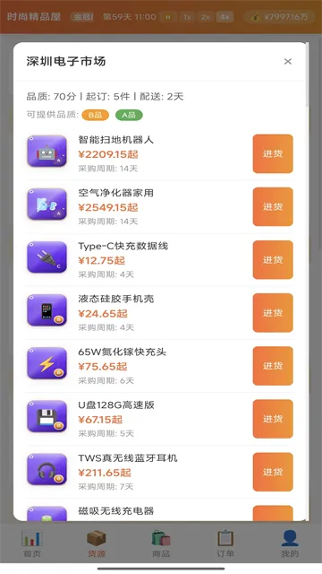 电商经营模拟器宣传图