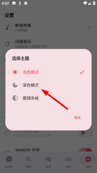 SollinPlayer怎么设置主题模式配图3