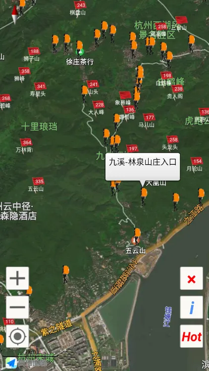 杭州登山地图app使用说明配图1