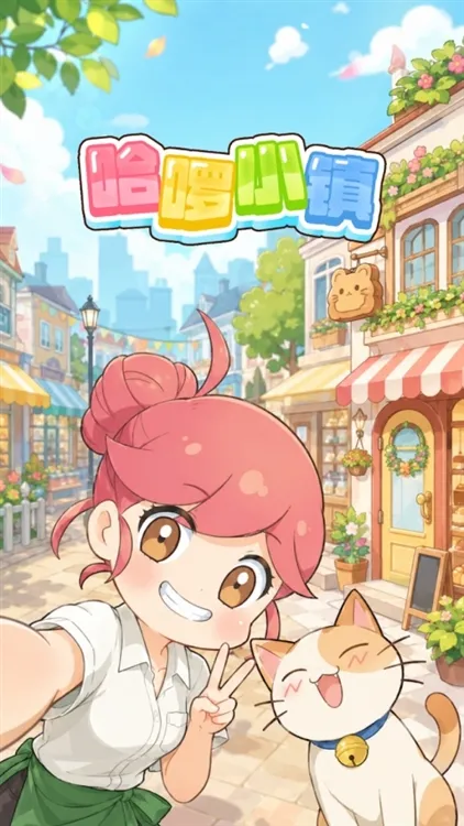 哈啰小镇宣传图