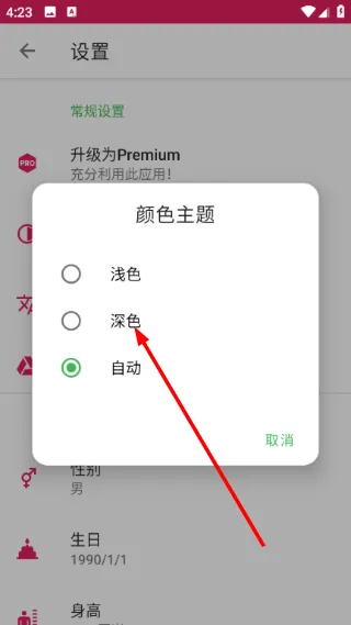 怎么使用深色主题配图4