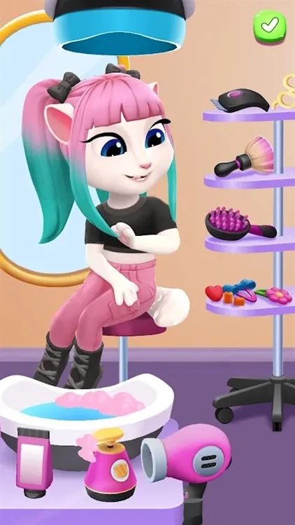 My Talking Angela 2游戏宣传图