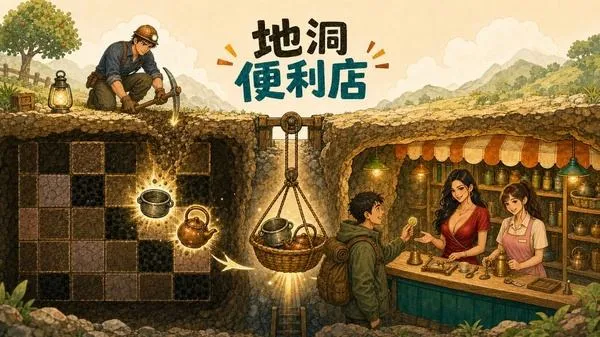 地洞便利店宣传图