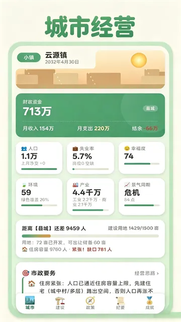 打造国际都市游戏宣传图