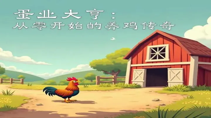 蛋业大亨从零开始的养鸡传奇游戏宣传图