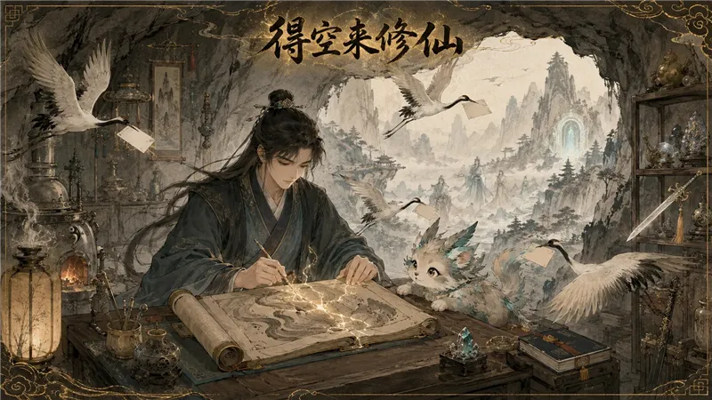 得空来修仙宣传图