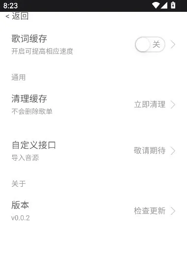 怎么开启歌词缓存配图2