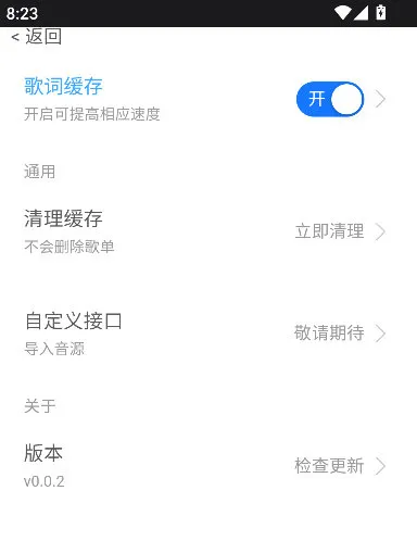 怎么开启歌词缓存配图3