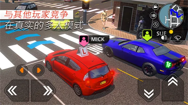 汽车驾校模拟宣传图