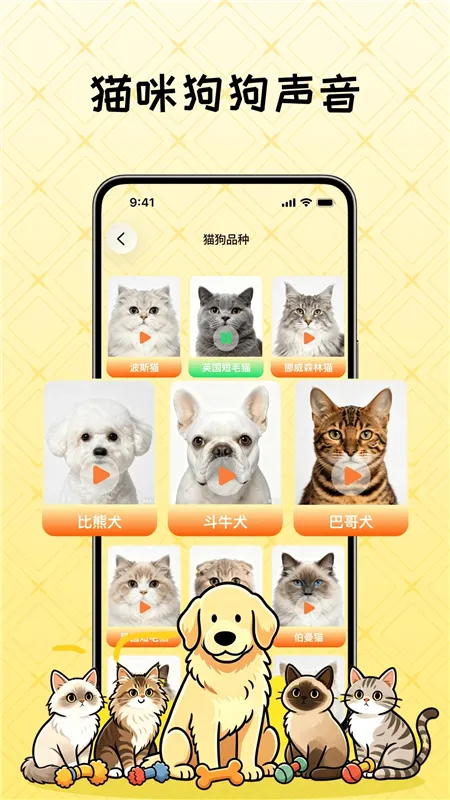 可爱猫狗语言翻译器宣传图