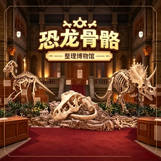恐龙骨骼整理博物馆手机版下载