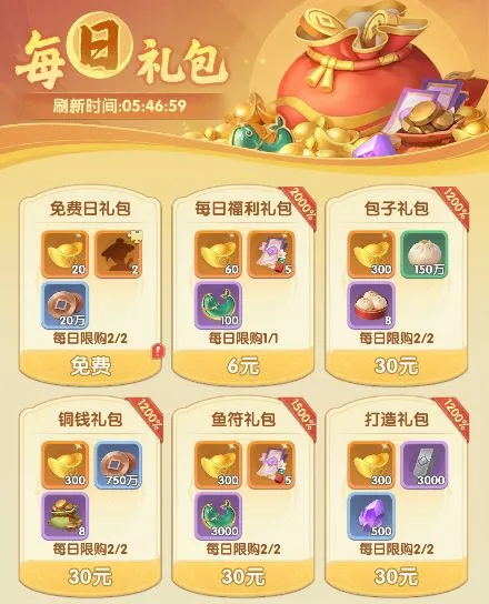 城主别慌张礼包选购策略配图1