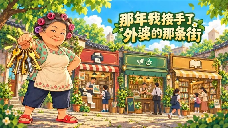 那年我接手了外婆的那条街游戏宣传图